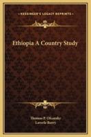 Ethiopia A Country Study