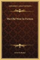 The Old West In Fiction
