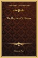 The Odyssey Of Homer