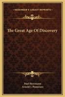 The Great Age Of Discovery