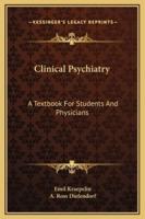 Clinical Psychiatry