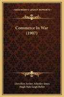 Commerce In War (1907)