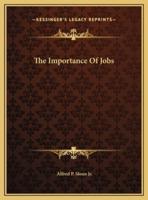 The Importance Of Jobs