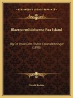 Blaereormlidelserne Paa Island