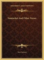 Nantucket And Other Verses