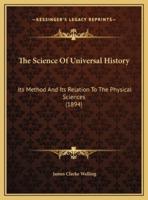 The Science Of Universal History
