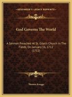 God Governs The World