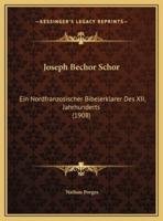 Joseph Bechor Schor