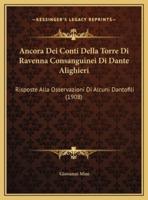 Ancora Dei Conti Della Torre Di Ravenna Consanguinei Di Dante Alighieri