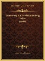 Erinnerung An Friedrich-Ludwig Keller (1861)