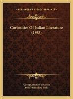 Curiosities Of Indian Literature (1895)