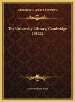 The University Library, Cambridge (1922)