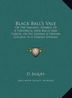 Black Ball's Vale