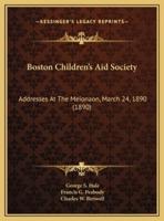 Boston Children's Aid Society