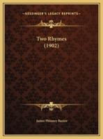 Two Rhymes (1902)