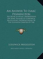 An Answer To Isaac Pennington