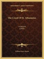 The Creed Of St. Athanasius