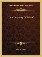 The Conspiracy Of Babeuf