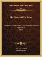 The Gospel Of St. Peter