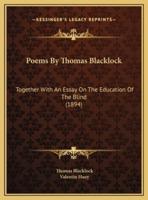 Poems By Thomas Blacklock
