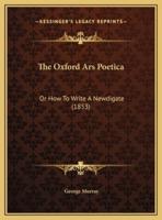 The Oxford Ars Poetica