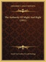 The Authority Of Might And Right (1911)