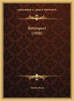 Retrospect (1920)