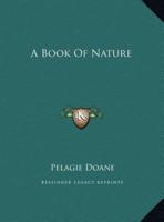 A Book Of Nature