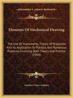 Elements Of Mechanical Drawing