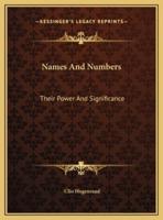 Names And Numbers