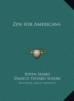 Zen for Americans