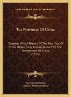 The Provinces Of China