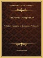 The Mystic Triangle 1926