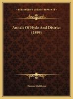 Annals Of Hyde And District (1899)