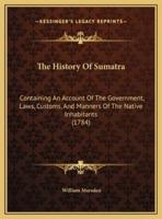 The History Of Sumatra
