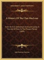 A History Of The Clan MacLean