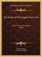 The Works Of The English Poets V10
