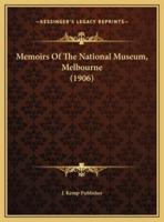 Memoirs Of The National Museum, Melbourne (1906)