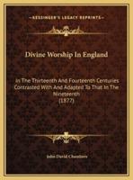 Divine Worship In England