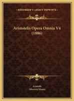 Aristotelis Opera Omnia V4 (1886)