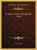 D. Martin Luthers Hauspostille (1846)