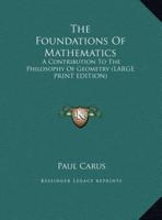 The Foundations of Mathematics