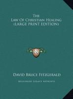 The Law of Christian Healing