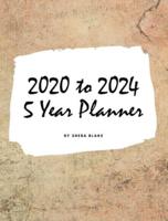 2020-2024 Five Year Monthly Planner (Large Hardcover Calendar Planner)