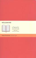 Moleskine Classic Notebook, Large, Ruled, Scarlet Red