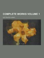 Complete Works Volume 1