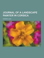 Journal of a Landscape Painter in Corsica