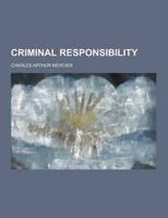 Criminal Responsibility