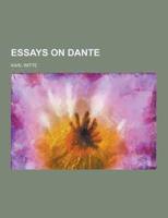 Essays on Dante