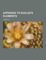 Appendix to Euclid's Elements